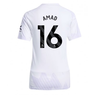 Manchester United Amad Diallo #16 Gostujuci Dres za Ženska 2025-26 Kratak Rukav Manchester United Amad Diallo #16 Gostujuci Dres za Ženska 2025-26 Kratak Rukav
